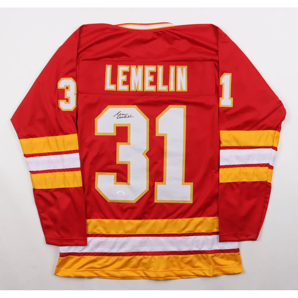 Rejean Lemelin Signed Jersey (JSA) at PristineAuction.com