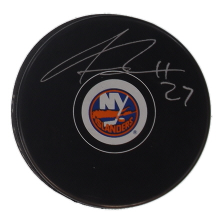Anders Lee Signed Islanders Logo Hockey Puck (Cojo) at PristineAuction.com Anders Lee Signed Islanders Logo Hockey Puck (Cojo) at PristineAuction.com