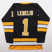 Rejean Lemelin Signed Jersey Inscribed "90 Jennings" (JSA) at PristineAuction.com