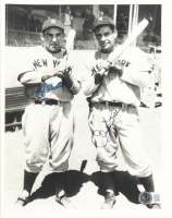 Yogi Berra & Charlie Keller Signed Yankees 8x10 Photo (Beckett) at PristineAuction.com