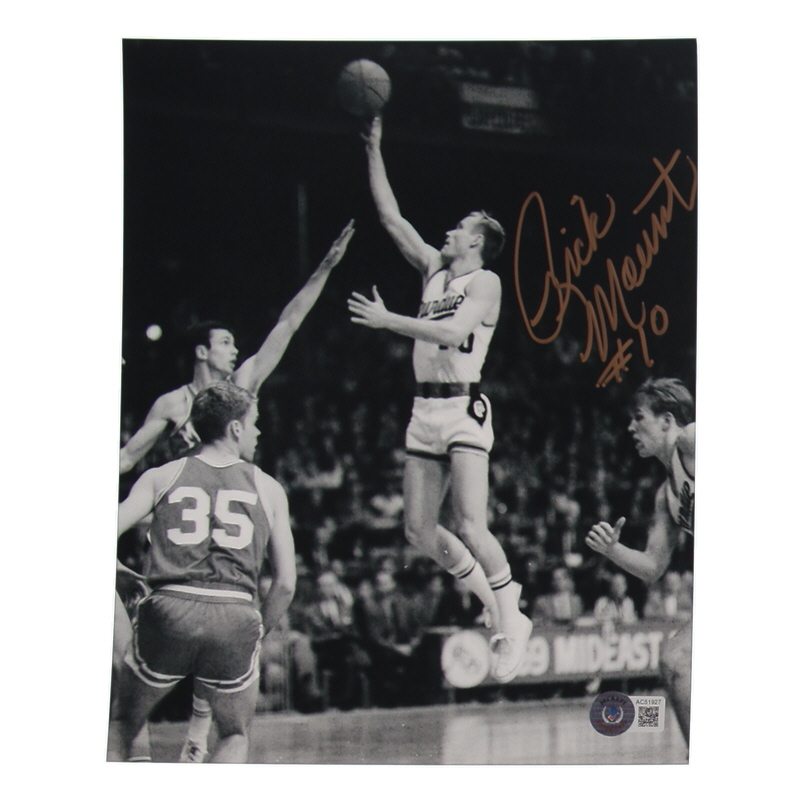 Rick Mount Signed Purdue Boilermakers 8x10 Photo (Beckett) at PristineAuction.com Rick Mount Signed Purdue Boilermakers 8x10 Photo (Beckett) at PristineAuction.com