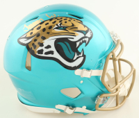 Travon Walker Signed Jaguars Full-Size Authentic On-Field Flash Alternate Speed Helmet (Beckett) at PristineAuction.com