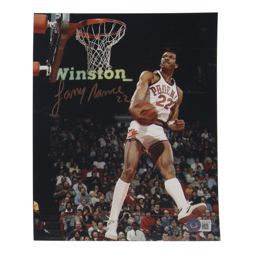 Larry Nance Signed Suns 8x10 Photo (Beckett) at PristineAuction.com Larry Nance Signed Suns 8x10 Photo (Beckett) at PristineAuction.com