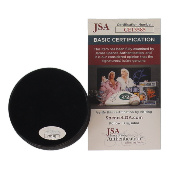 Glen Wesley Signed Bruins Logo Hockey Puck (JSA) at PristineAuction.com Glen Wesley Signed Bruins Logo Hockey Puck (JSA) at PristineAuction.com