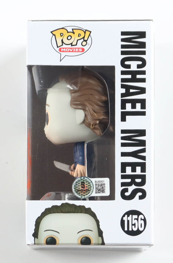 Nick Castle Signed "Halloween" #1156 Michael Myers Funko Pop! Inscribed "The Shape" (Beckett) at PristineAuction.com Nick Castle Signed "Halloween" #1156 Michael Myers Funko Pop! Inscribed "The Shape" (Beckett) at PristineAuction.com