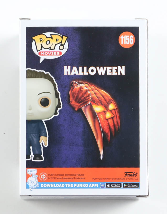 Nick Castle Signed "Halloween" #1156 Michael Myers Funko Pop! Inscribed "The Shape" (Beckett) at PristineAuction.com Nick Castle Signed "Halloween" #1156 Michael Myers Funko Pop! Inscribed "The Shape" (Beckett) at PristineAuction.com