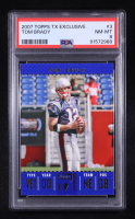 Tom Brady 2007 Topps TX Exclusive #3 (PSA 8) at PristineAuction.com