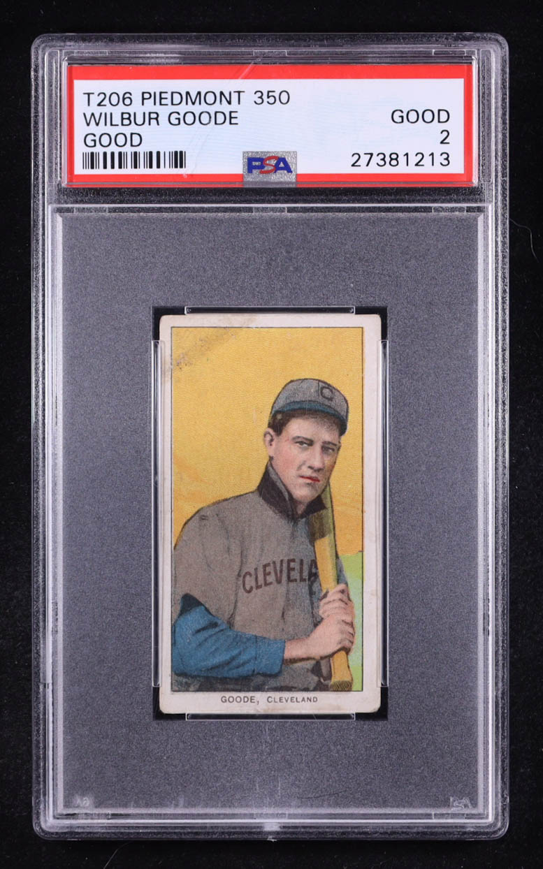 Wilbur Goode 1909-11 T206 Good #190 (PSA 2) at PristineAuction.com Wilbur Goode 1909-11 T206 Good #190 (PSA 2) at PristineAuction.com
