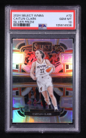 Caitlin Clark 2024 Panini Select WNBA Silver Prizm #72 RC (PSA 10) at PristineAuction.com