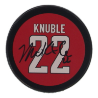 Mike Knuble Signed Knuble Logo Hockey Puck (JSA) at PristineAuction.com