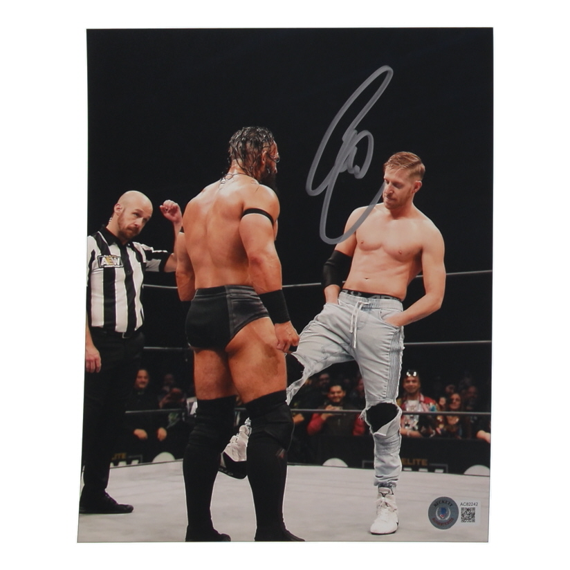 Orange Cassidy Signed AEW 8x10 Photo (Beckett) at PristineAuction.com Orange Cassidy Signed AEW 8x10 Photo (Beckett) at PristineAuction.com