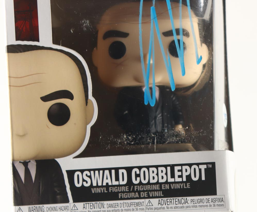 Colin Farrell Signed "The Batman" #1191 Oswald Cobblepot Funko Pop! Vinyl Figure (ACOA) at PristineAuction.com Colin Farrell Signed "The Batman" #1191 Oswald Cobblepot Funko Pop! Vinyl Figure (ACOA) at PristineAuction.com