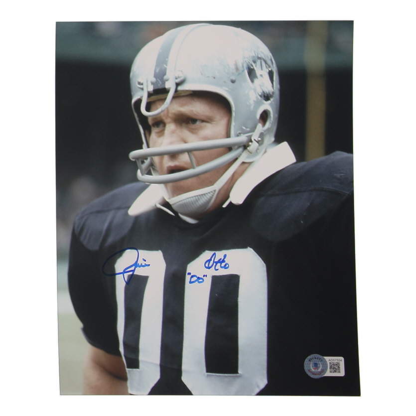 Jim Otto Signed Raiders 8x10 Photo (Beckett) at PristineAuction.com Jim Otto Signed Raiders 8x10 Photo (Beckett) at PristineAuction.com