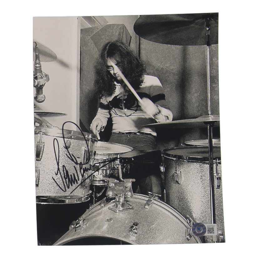 Ian Paice Signed 8x10 Photo (Beckett) at PristineAuction.com Ian Paice Signed 8x10 Photo (Beckett) at PristineAuction.com