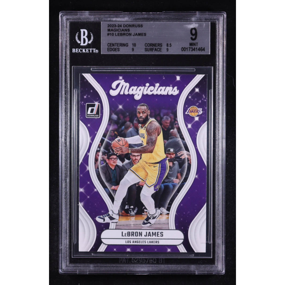 Lebron James 2023-24 Panini Donruss Magicians #10 (BGS 9) at PristineAuction.com