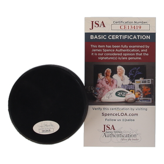 Yanni Gourde Signed Kraken Logo Hockey Puck (JSA) at PristineAuction.com Yanni Gourde Signed Kraken Logo Hockey Puck (JSA) at PristineAuction.com