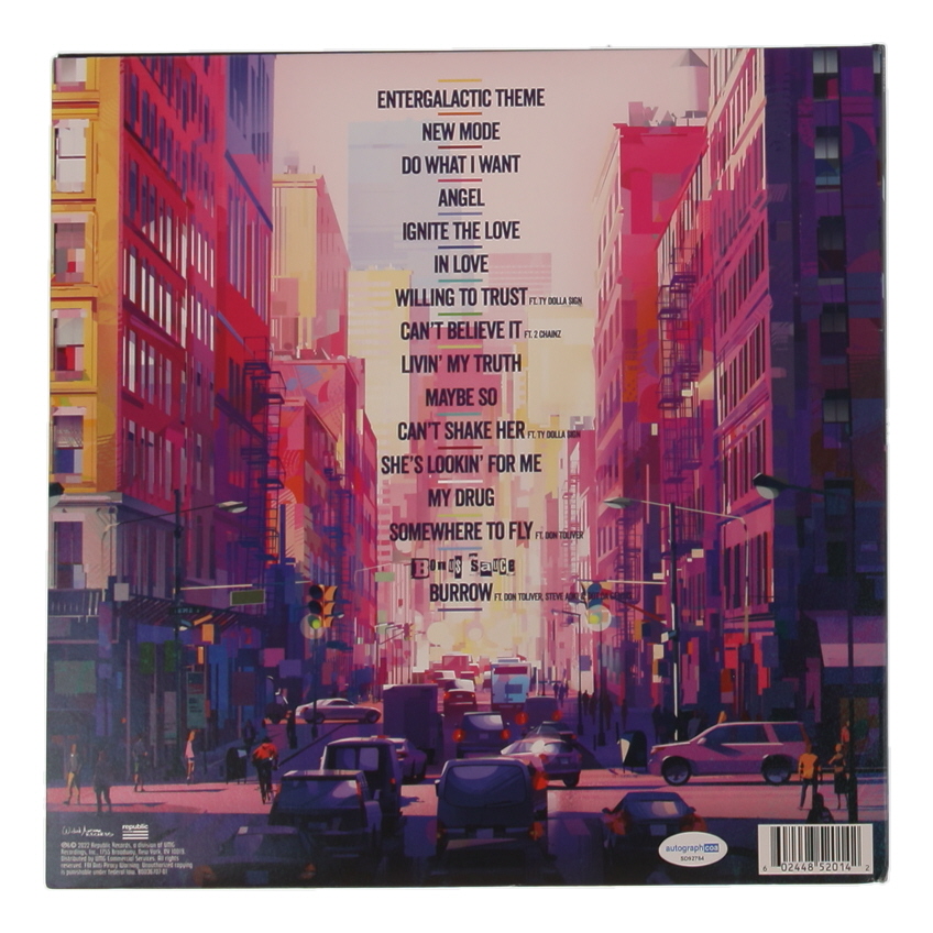 Kid Cudi Signed "Entergalactic" Album Sleeve (ACOA) at PristineAuction.com Kid Cudi Signed "Entergalactic" Album Sleeve (ACOA) at PristineAuction.com