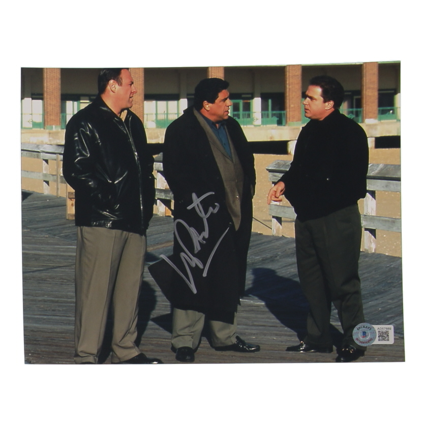 Vincent Pastore Signed "The Sopranos" 8x10 Photo (Beckett) at PristineAuction.com Vincent Pastore Signed "The Sopranos" 8x10 Photo (Beckett) at PristineAuction.com