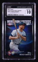 Mickey Mantle 2012 Topps Prime 9 Home Run Legends #HRL-6 (CGC 10) at PristineAuction.com