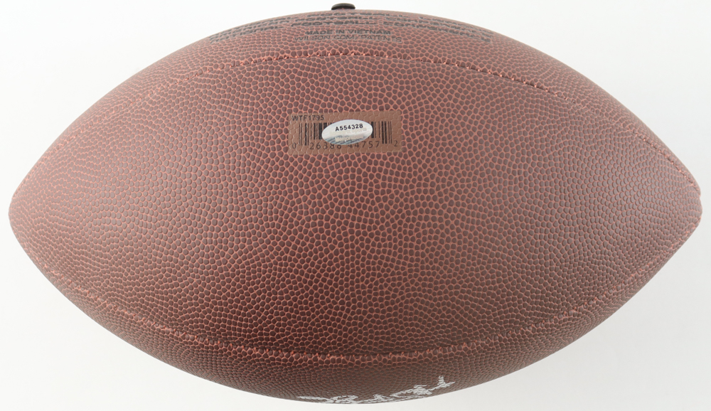 Willie Lanier Signed NFL Football Inscribed "HOF 86" (Schwartz) at PristineAuction.com Willie Lanier Signed NFL Football Inscribed "HOF 86" (Schwartz) at PristineAuction.com