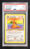 Dragonite 1999 Pokemon Fossil 1st Edition #19 (PSA 9) at PristineAuction.com