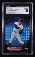 Mickey Mantle 2011 Topps Prime 9 Player Of The Week #PNR7 (CGC 10) at PristineAuction.com