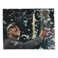 Doug Pederson Signed Eagles 8x10 Photo Inscribed "SB LII" (Beckett) at PristineAuction.com