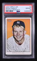 Mickey Mantle 2009 Topps T-206 Mantle Checklists #4 (PSA 10) at PristineAuction.com