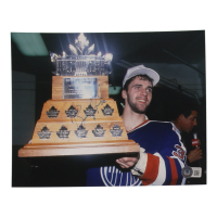Bill Ranford Signed Oilers 8x10 Photo (Beckett) at PristineAuction.com