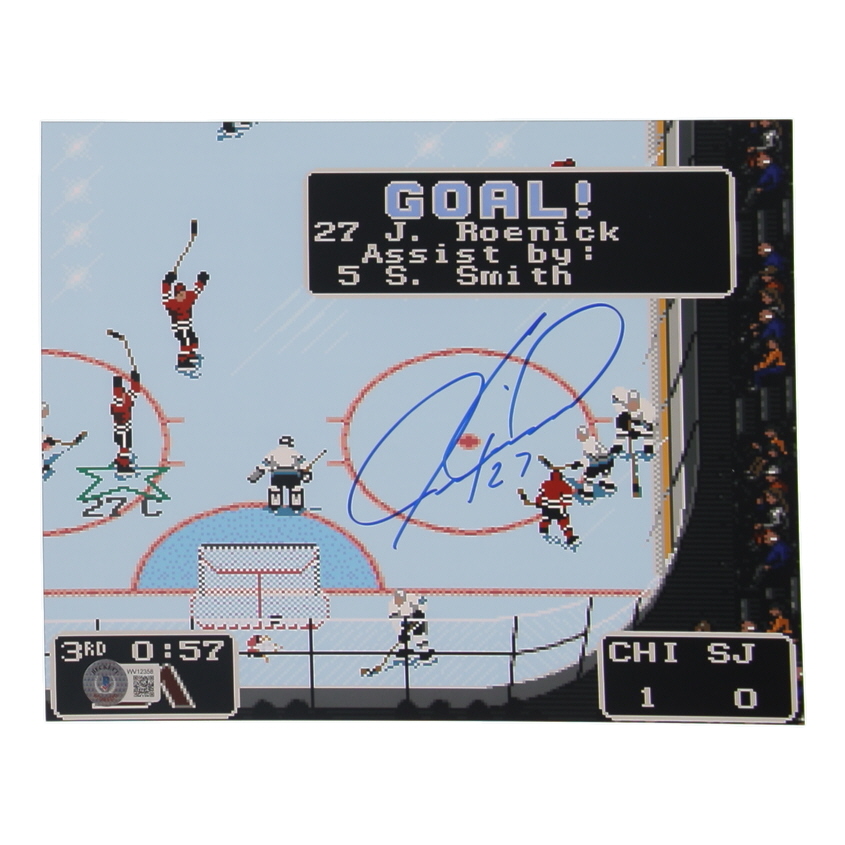 Jeremy Roenick Signed 8x10 Photo (Beckett) at PristineAuction.com Jeremy Roenick Signed 8x10 Photo (Beckett) at PristineAuction.com