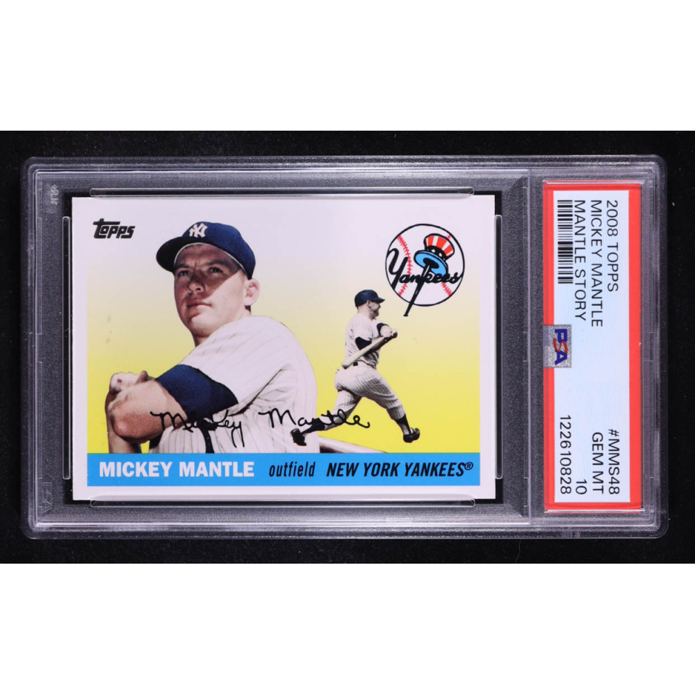 Mickey Mantle 2008 Topps Mantle Story #MMS49 (PSA 10) at PristineAuction.com