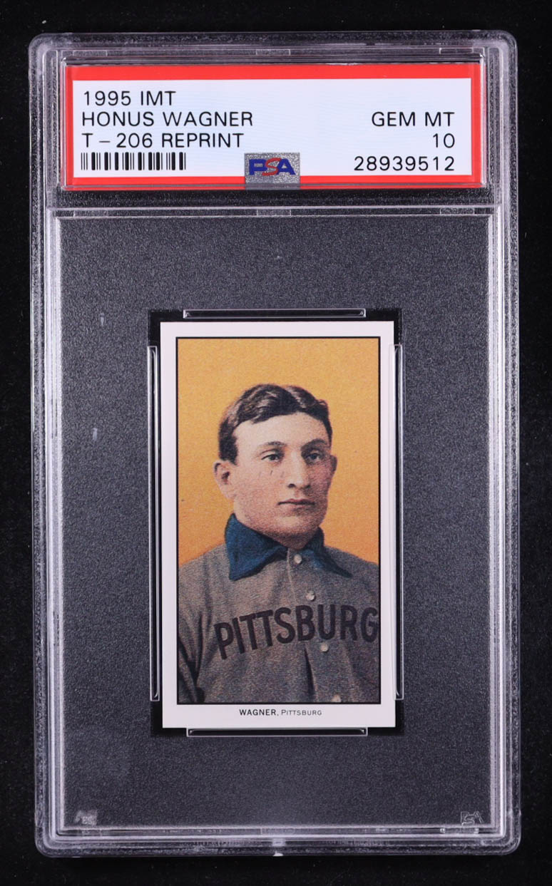 Honus Wagner 1995 IMT Reprint #T206 (PSA 10) at PristineAuction.com Honus Wagner 1995 IMT Reprint #T206 (PSA 10) at PristineAuction.com