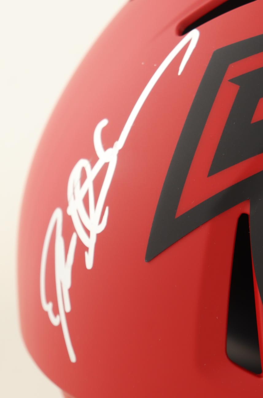 Deion Sanders Signed Falcons Full-Size Rave Alternate Speed Helmet (Beckett) at PristineAuction.com Deion Sanders Signed Falcons Full-Size Rave Alternate Speed Helmet (Beckett) at PristineAuction.com