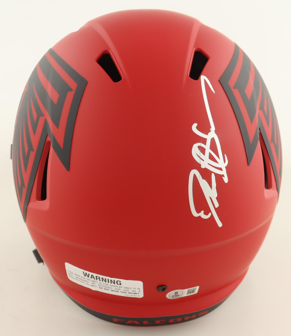 Deion Sanders Signed Falcons Full-Size Rave Alternate Speed Helmet (Beckett) at PristineAuction.com Deion Sanders Signed Falcons Full-Size Rave Alternate Speed Helmet (Beckett) at PristineAuction.com