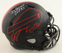 O. J. Simpson Signed Bills Full-Size Authentic On-Field Eclipse Alternate Speed Helmet Inscribed "HOF 85" (JSA) at PristineAuction.com