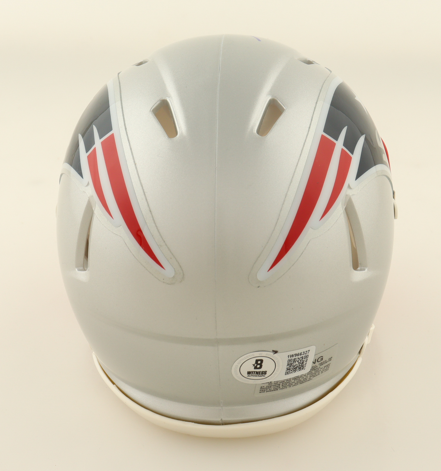 Ty Law Signed Patriots Speed Mini Helmet (Beckett) at PristineAuction.com Ty Law Signed Patriots Speed Mini Helmet (Beckett) at PristineAuction.com