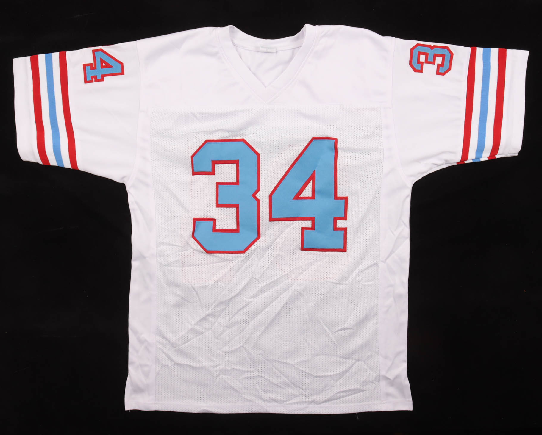 Earl Campbell Signed Jersey Inscribed "HOF 91" (JSA) at PristineAuction.com Earl Campbell Signed Jersey Inscribed "HOF 91" (JSA) at PristineAuction.com