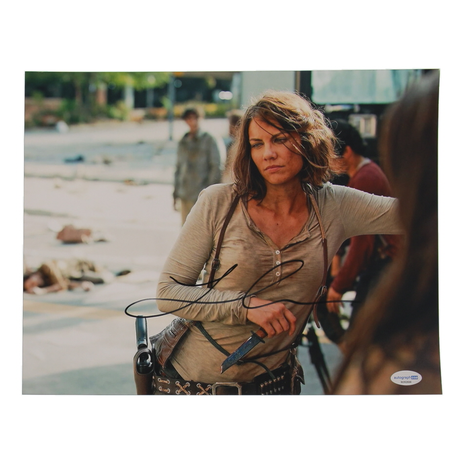 Lauren Cohan Signed "The Walking Dead" 11x14 Photo (ACOA) at PristineAuction.com Lauren Cohan Signed "The Walking Dead" 11x14 Photo (ACOA) at PristineAuction.com