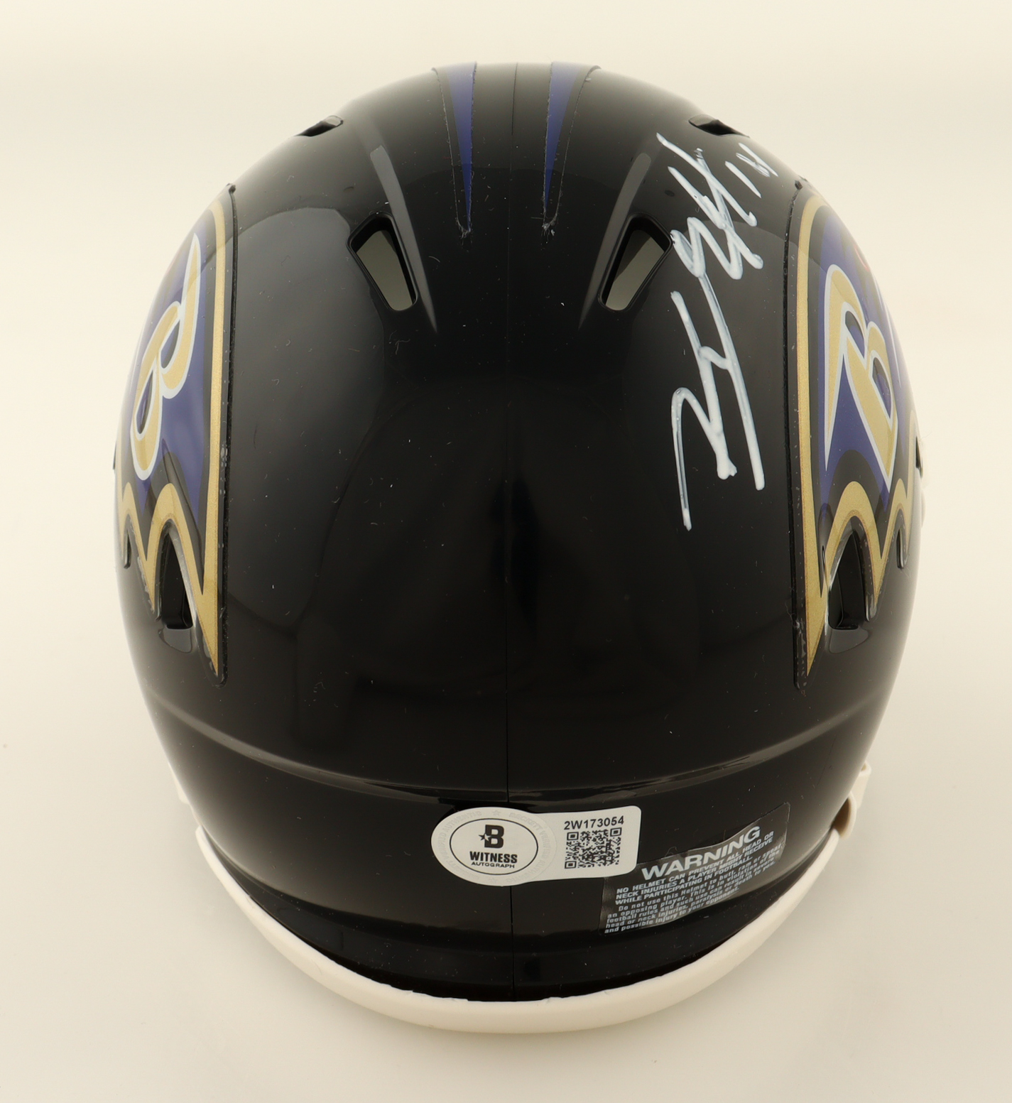 Kyle Hamilton Signed Ravens Speed Mini Helmet (Beckett) at PristineAuction.com Kyle Hamilton Signed Ravens Speed Mini Helmet (Beckett) at PristineAuction.com