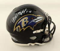 Kyle Hamilton Signed Ravens Speed Mini Helmet (Beckett) at PristineAuction.com