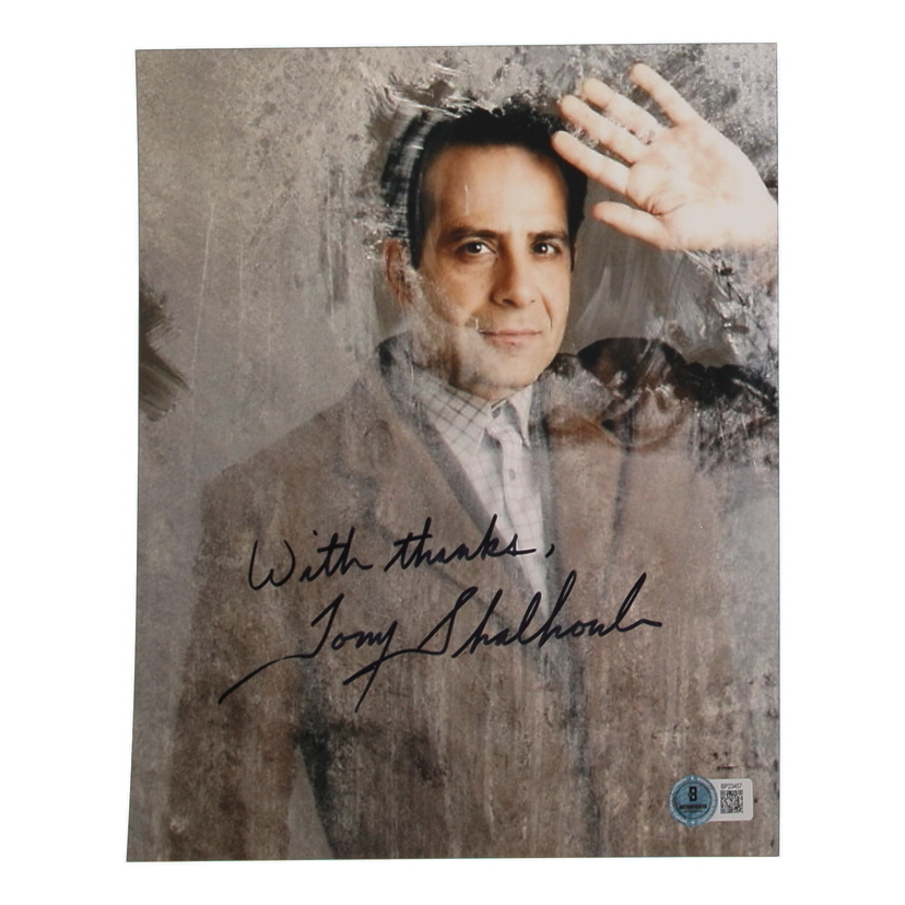 Tony Shalhoub Signed "Monk" 8x10 Photo Inscribed "With Thanks" (Beckett) at PristineAuction.com Tony Shalhoub Signed "Monk" 8x10 Photo Inscribed "With Thanks" (Beckett) at PristineAuction.com