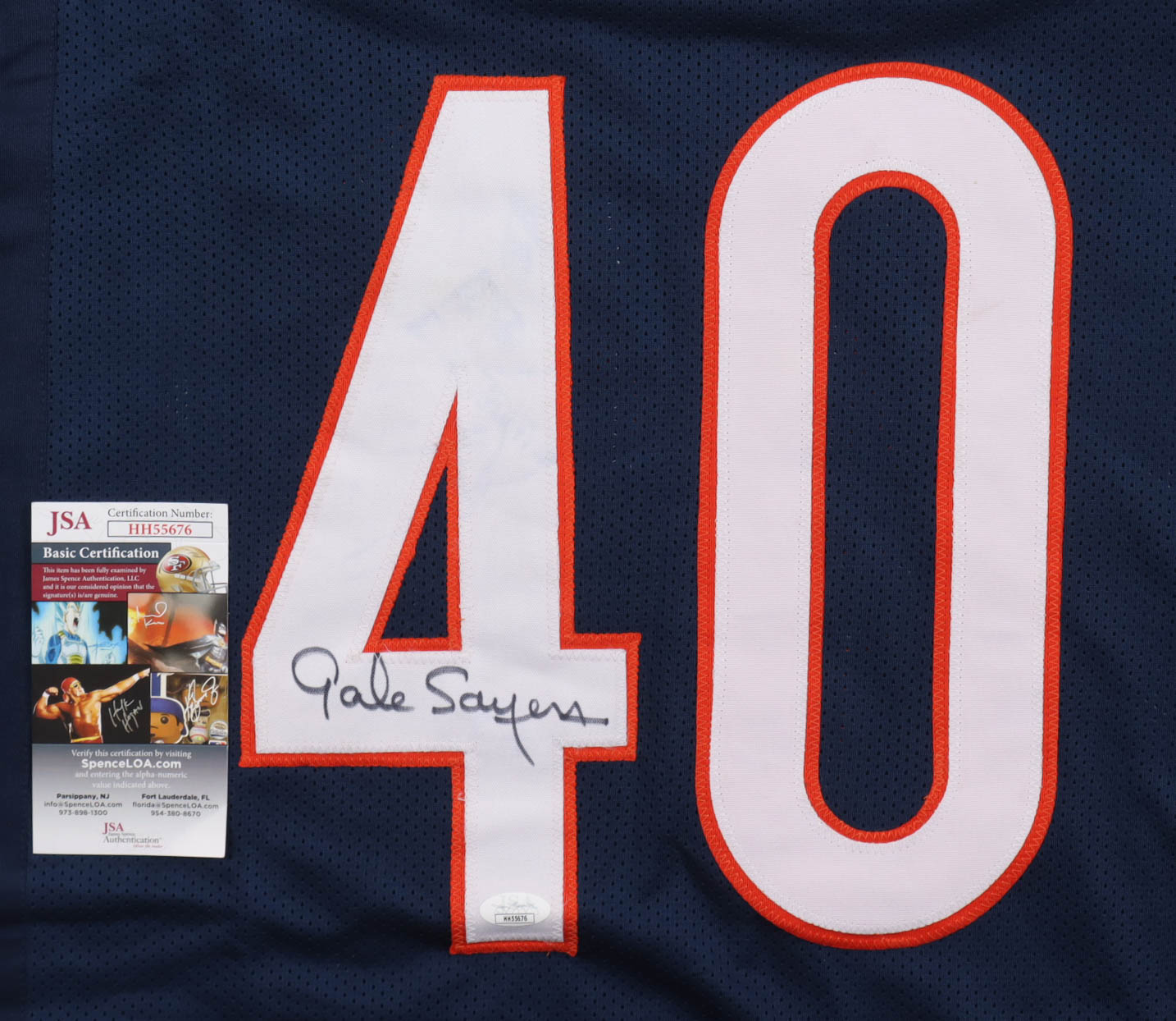 Gale Sayers Signed Jersey (JSA) at PristineAuction.com Gale Sayers Signed Jersey (JSA) at PristineAuction.com