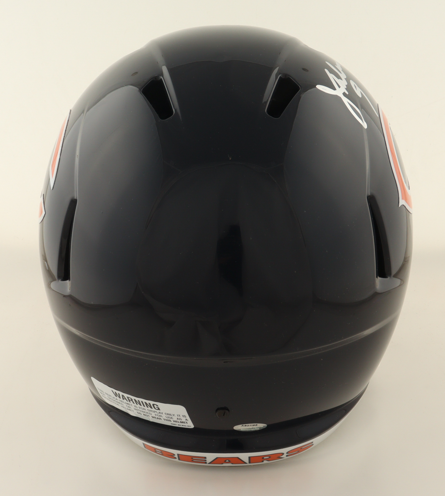 Jim McMahon Signed Bears Full-Size Speed Helmet (Schwartz) at PristineAuction.com Jim McMahon Signed Bears Full-Size Speed Helmet (Schwartz) at PristineAuction.com