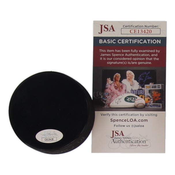 Yanni Gourde Signed Kraken Logo Hockey Puck (JSA) at PristineAuction.com Yanni Gourde Signed Kraken Logo Hockey Puck (JSA) at PristineAuction.com