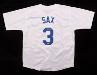 Steve Sax Signed Jersey (Beckett) at PristineAuction.com