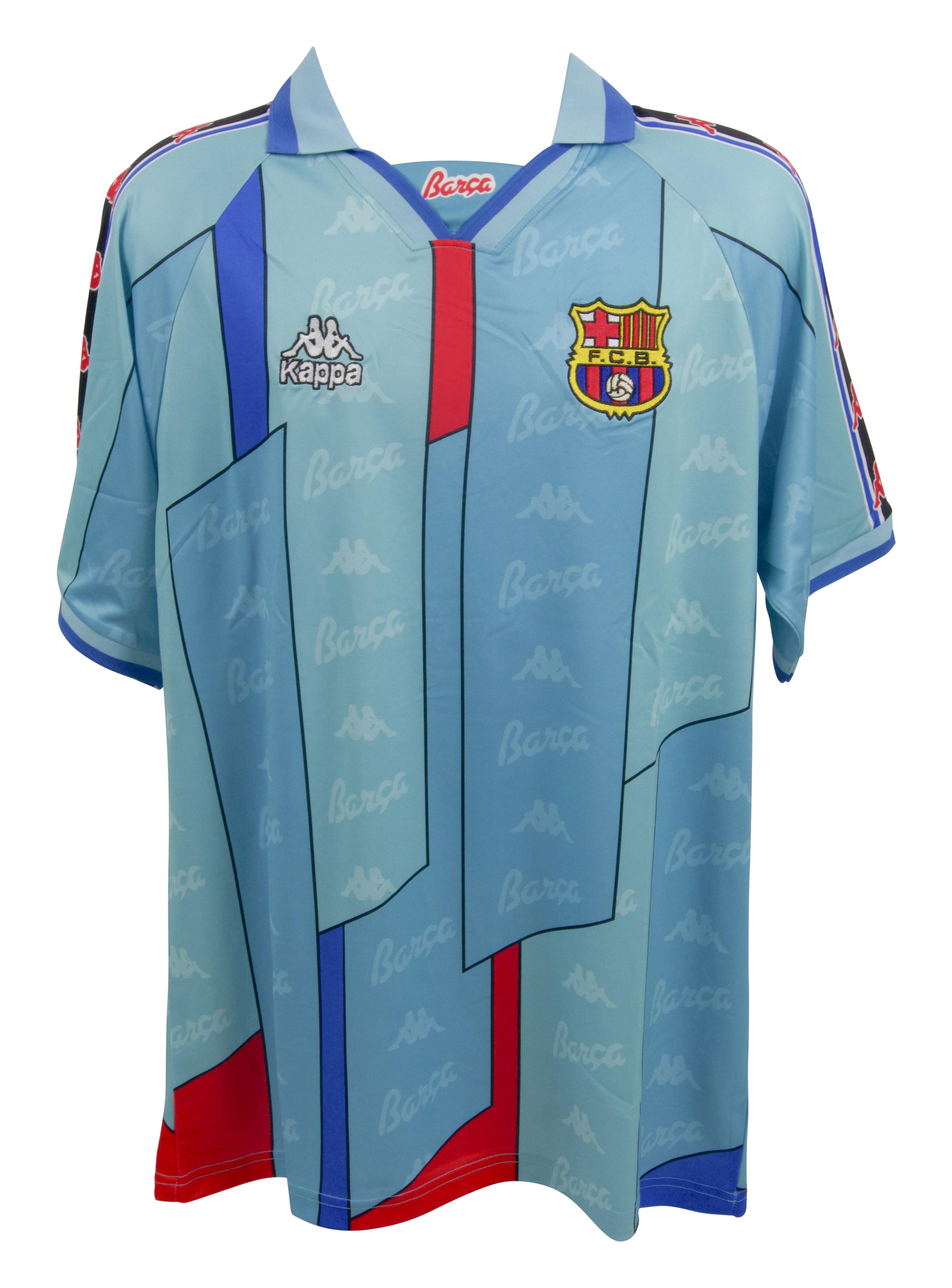 Ronaldo Nazario Signed Barcelona Kappa Authentic Jersey (Beckett) at PristineAuction.com Ronaldo Nazario Signed Barcelona Kappa Authentic Jersey (Beckett) at PristineAuction.com