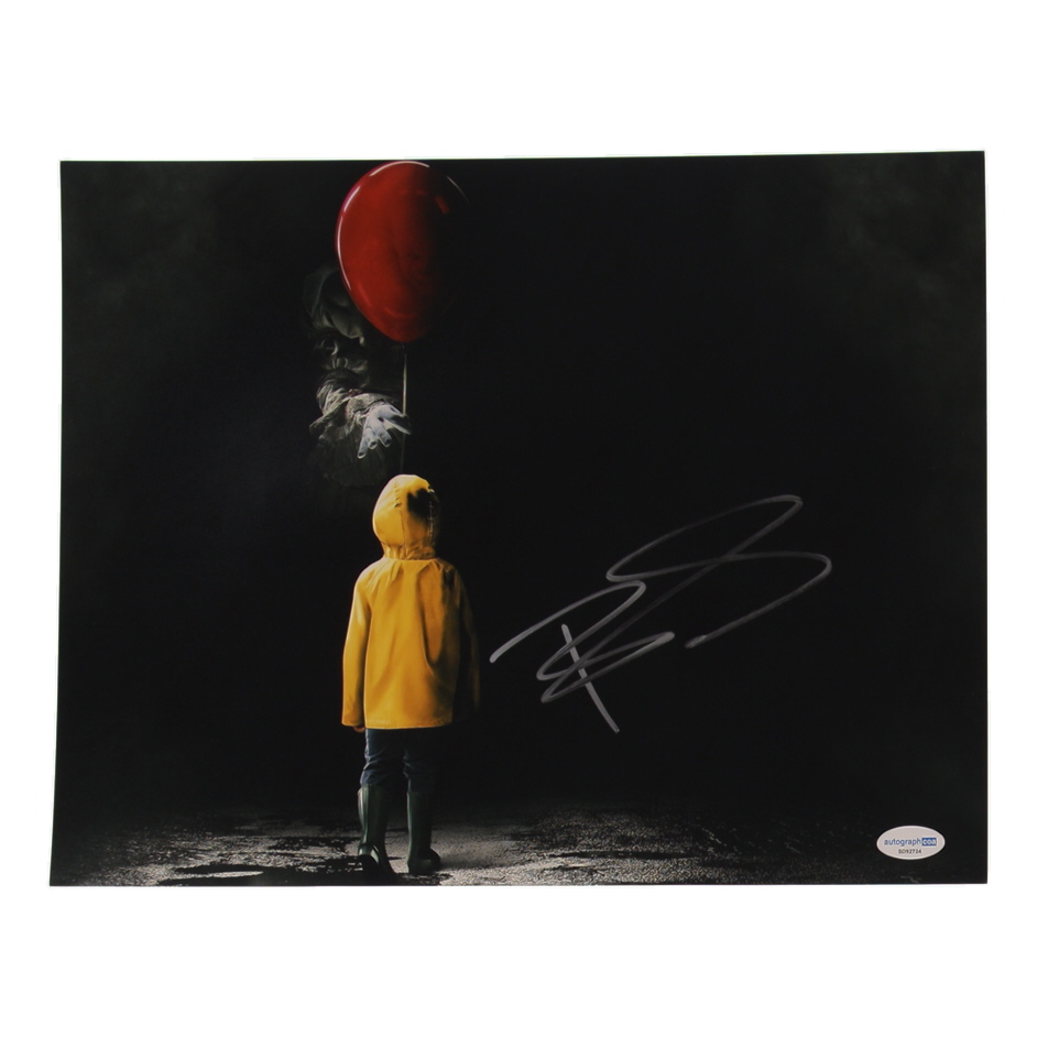 Bill Skarsgard Signed "IT" 11x14 Photo (ACOA) at PristineAuction.com Bill Skarsgard Signed "IT" 11x14 Photo (ACOA) at PristineAuction.com