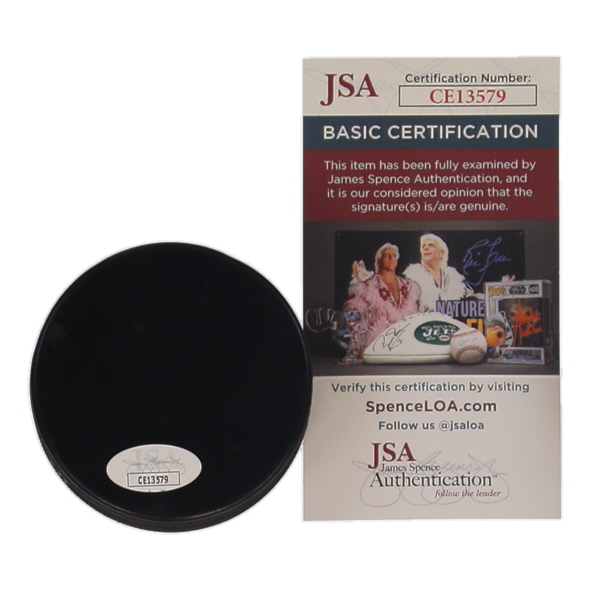 Ken Linseman Signed Flyers Logo Hockey Puck (JSA) at PristineAuction.com Ken Linseman Signed Flyers Logo Hockey Puck (JSA) at PristineAuction.com