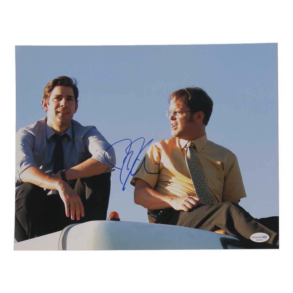 John Krasinski Signed "The Office" 11x14 Photo (ACOA) at PristineAuction.com John Krasinski Signed "The Office" 11x14 Photo (ACOA) at PristineAuction.com
