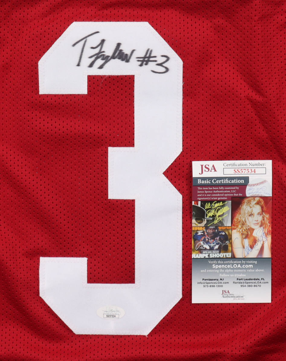 Ty Fryfogle Signed Jersey (JSA) at PristineAuction.com Ty Fryfogle Signed Jersey (JSA) at PristineAuction.com